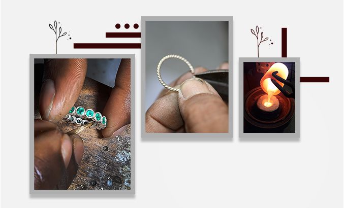 Handmade Silver Band Ring Maker