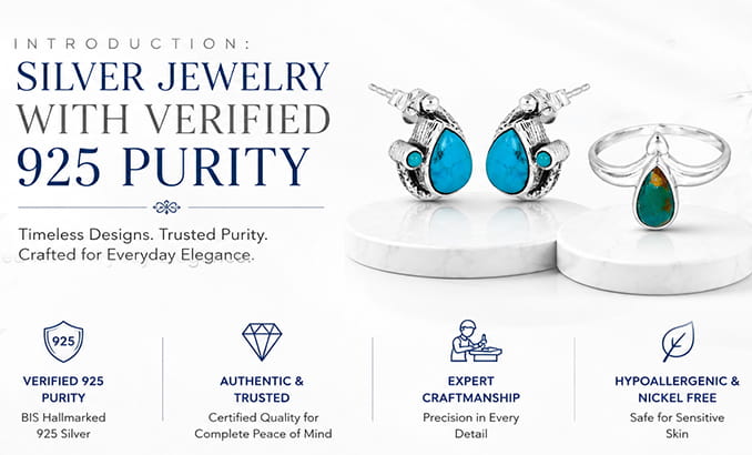 INTRODUCTION: SILVER JEWELRY WITH VERIFIED 925 PURITY