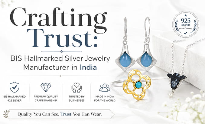 Crafting Trust: BIS Hallmarked Silver Jewelry Manufacturer in India