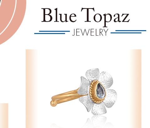 December Birthstone Blue Topaz Jewelry Supplier