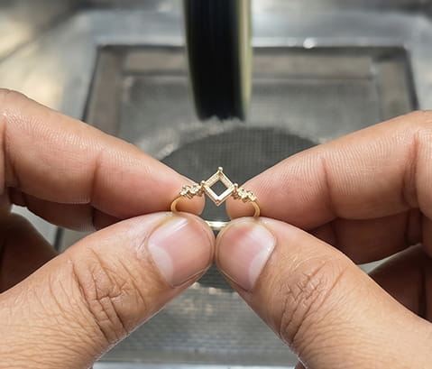 18 Karat Lab Grown Diamond Jewelry Manufacturer from India