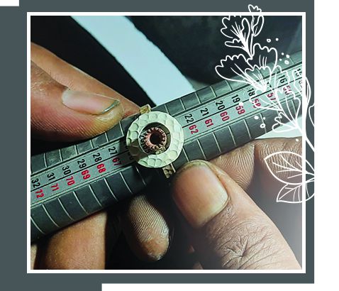 Fabricant de bijoux en diamants pavés