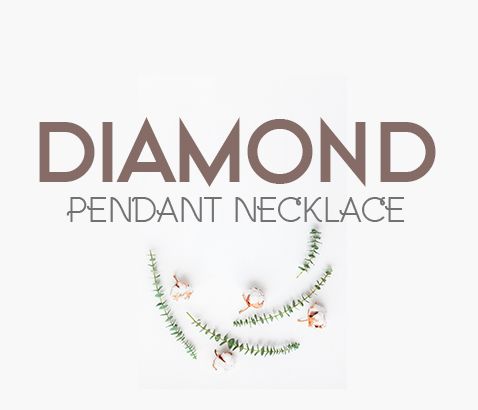 diamond pendant and necklace manufacturer