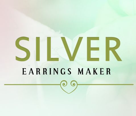 silver earrings maker