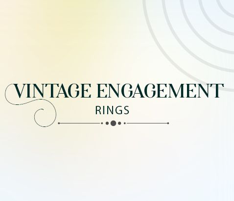 vintage engagement rings
