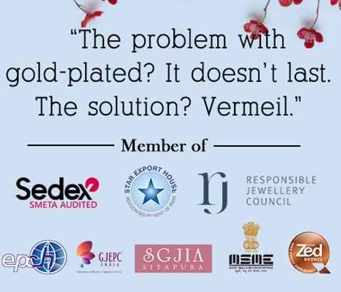 The problem with gold-plated? It doesn’t last. The solution? Vermeil.