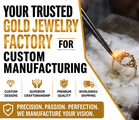 YOUR TRUSTED GOLD JEWELRY -FACTORY FOR CUSTOM MANUFACTURING