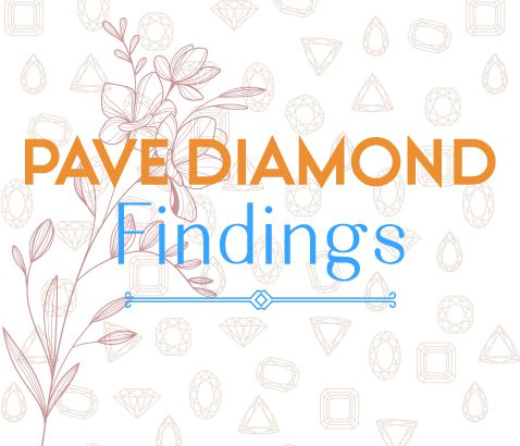 Wholesale Pave Diamond Jewelry Findings in Jaipur