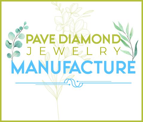 Pave Diamond Jewelry Manufacturer from India