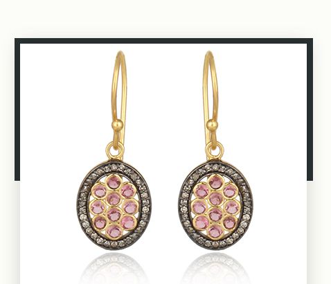 Diamond earrings jewelry exporter