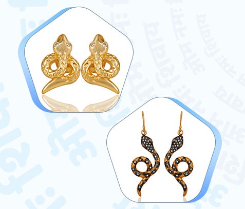 Snake Earrings Wholesale