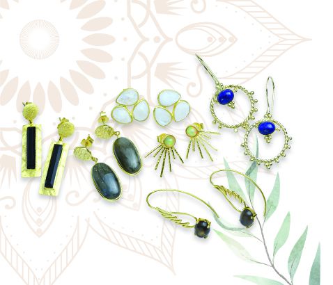 precious gemstone connectors manufacturer India, precious stone charms manufacturers India, semi precious stone jewelry findings wholesale suppliers from Jaipur India
