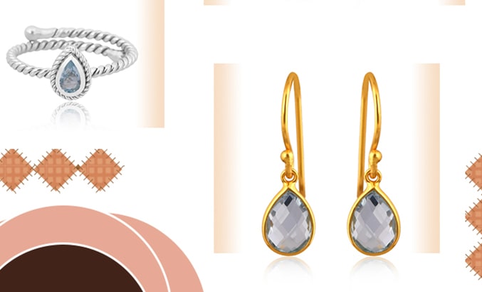 December Birthstone Blue Topaz Jewelry Store