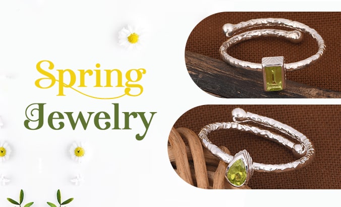 Spring Peridot Jewelry Collection