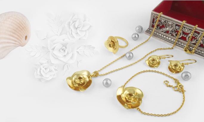 Rose Jewelry Collection for Rose Day