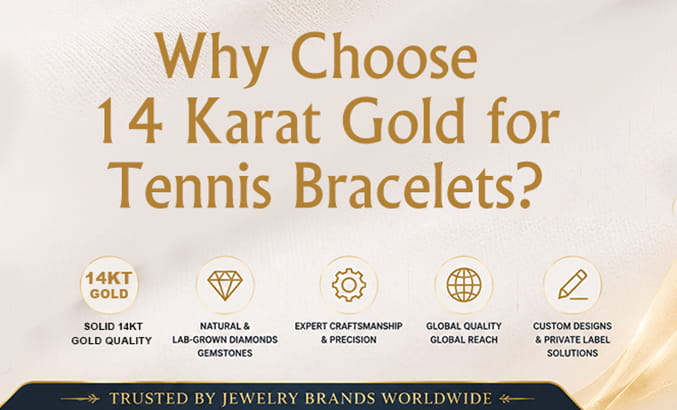 Why Choose 14 Karat Gold for Tennis Bracelets?