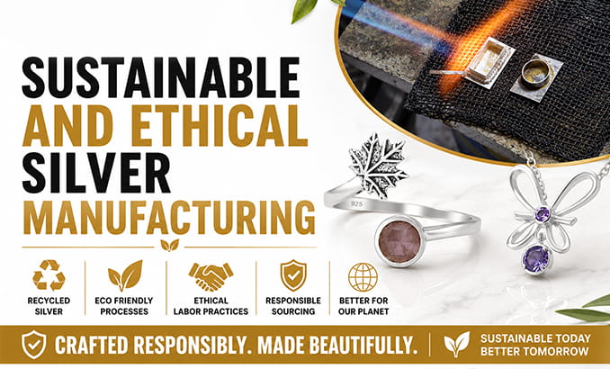 SUSTAINABLE AND ETHICAL SILVER MANUFACTURING