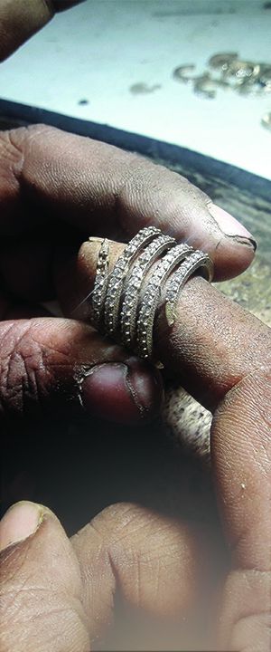 Pave Diamond Jewellery Findings in India