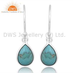 Kingman Turquoise Dangle Earrings For Women