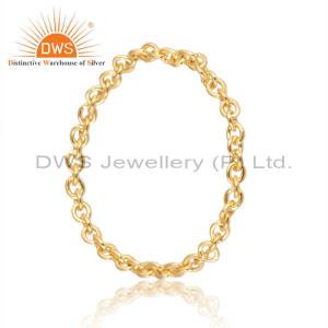 Elegant Gold Chain Ring: A Timeless Gift For Her