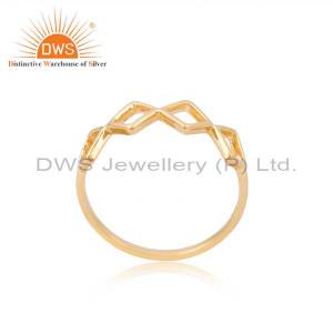 Shine Bright With Gold X Eternity Ring