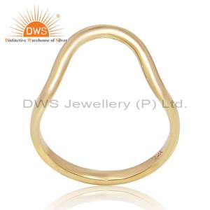 Elegant Gold Wire Ring: Timeless Beauty In Every Twist