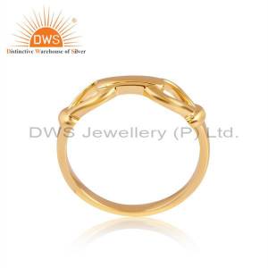 Chain Link Gold Ring Elegant Design For Any Occasion
